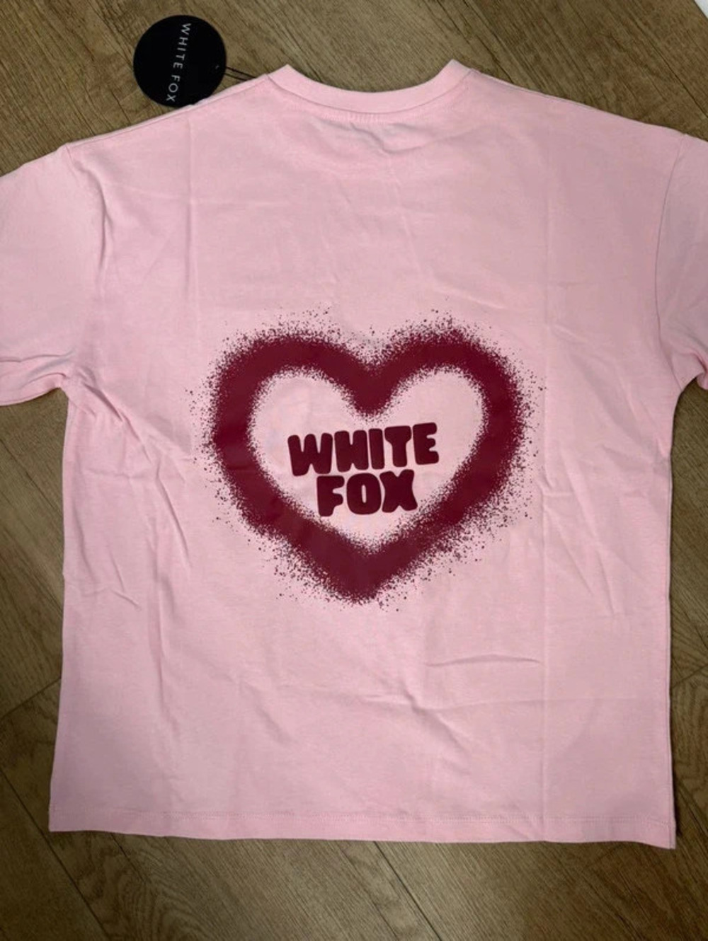 White Fox Boutique 11th Street City Girl At Heart Oversized Tee 3XS/XXS